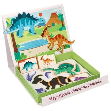 Mágneses tábla dinoszauruszokkal