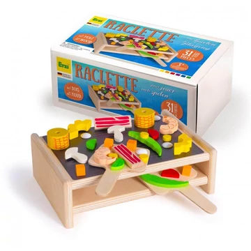 Erzi fajáték - Raclette sütő kiegészítőkkel