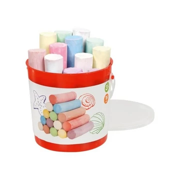 Goki - Kreatív aszfaltkréta praktikus vödörben (15 db)