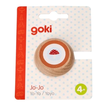 Goki - Klasszikus fa jojó gomba mintával