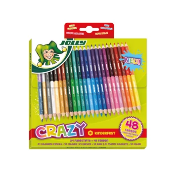 Jolly Supersticks Crazy – 48 színű színesceruza készlet