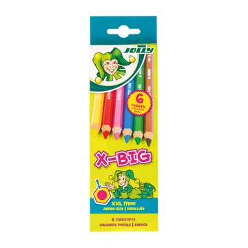 Jolly X-BIG 6 színű színesceruza készlet