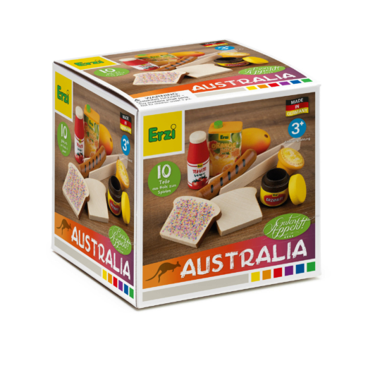 Fajáték szett - Ausztrál konyha  - Erzi