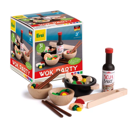 Wok Party szett ERZI fajáték