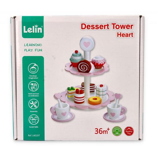Lelin fajáték - Süti party szett